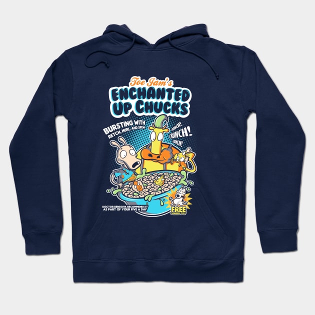 Enchanted Up Chucks Hoodie by hoborobo